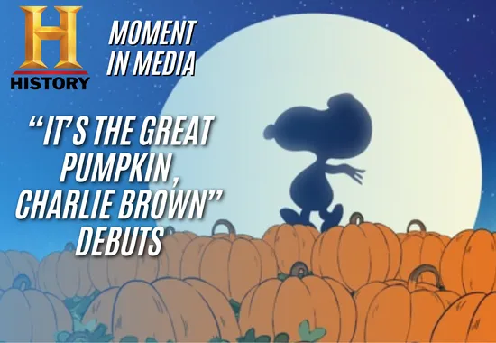 HISTORY’s Moment in Media: "It’s the Great Pumpkin, Charlie Brown" Debuts