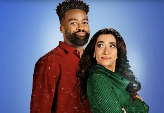 Anjali Khurana and Landon Moss on Their UPtv Christmas Eve Movie "The Snowball Effect"