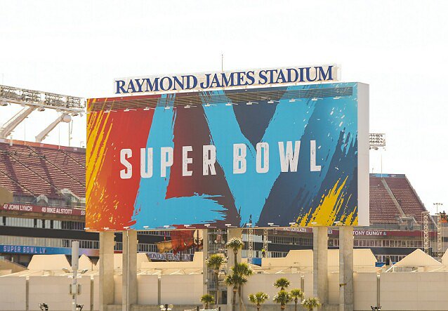 Super Bowl 55 Banner