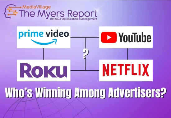 Amazon Prime Video vs. YouTube TV vs. Apple TV vs. Roku vs. Netflix: Who's Winning Among Advertisers?