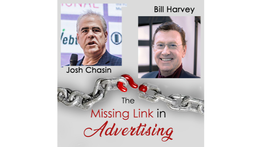 Cover image for  article: Josh Chasin and Bill Harvey Discuss the Missing Link in Advertising
