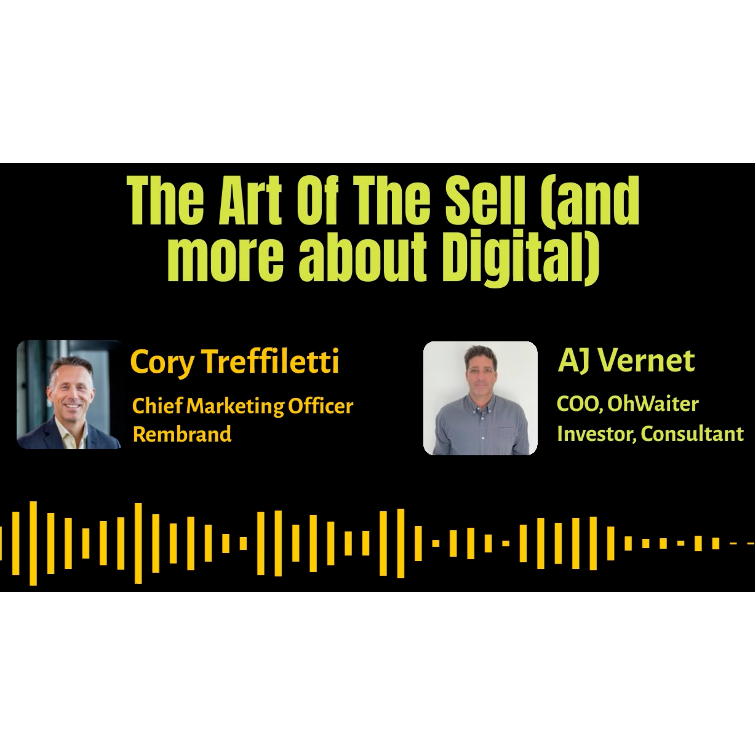 Cover image for  article: Original Digital Presents: AJ Vernet, COO, OhWaiter! (VIDEO)