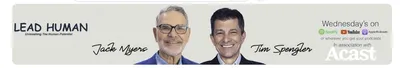 Lead Human with Jack Myers and Tim Spengler logo